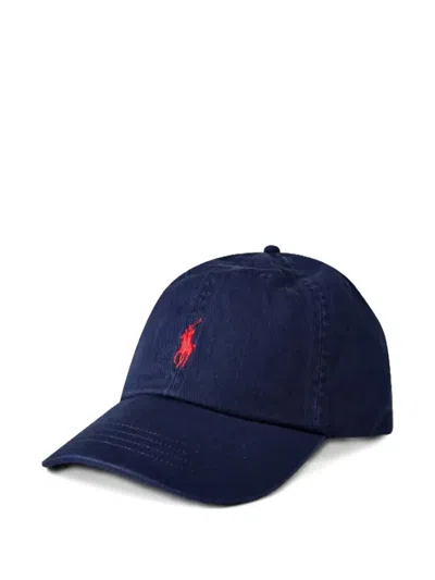 Polo Ralph Lauren Logo-embroidered Baseball Cap In Blue