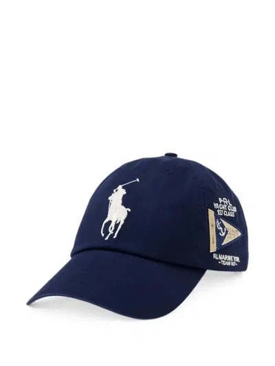 Polo Ralph Lauren Logo-embroidered Baseball Cap In Orange