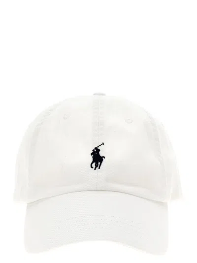 Polo Ralph Lauren Logo-embroidered Baseball Cap In White
