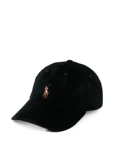 Polo Ralph Lauren Logo-embroidered Beanie Hat In Black