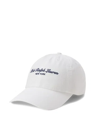 Polo Ralph Lauren Logo-embroidered Cotton Cap In Gray