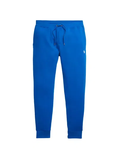 Polo Ralph Lauren Logo-embroidered Drawstring Track Pants In Blue