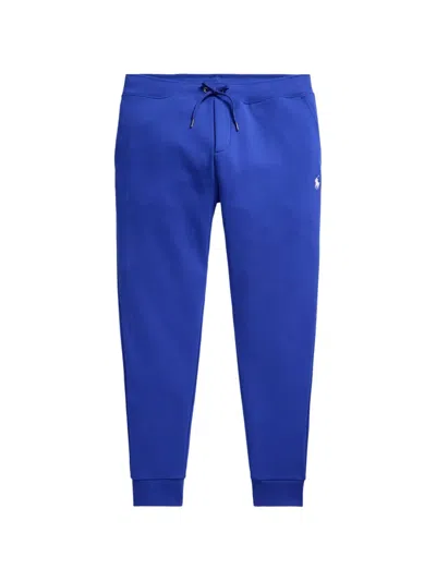 Polo Ralph Lauren Logo-embroidered Drawstring Track Pants In Blue