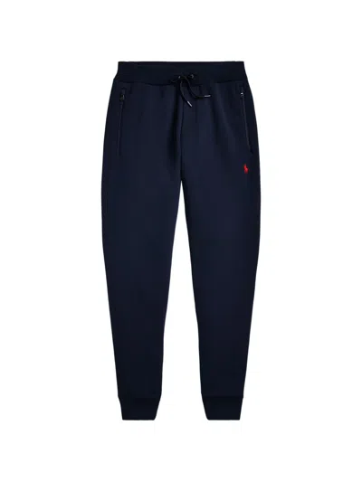 Polo Ralph Lauren Logo-embroidered Drawstring Track Pants In Blue