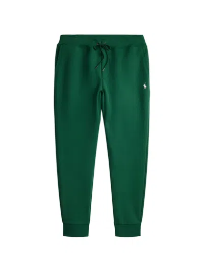 Polo Ralph Lauren Logo-embroidered Drawstring Track Pants In Green