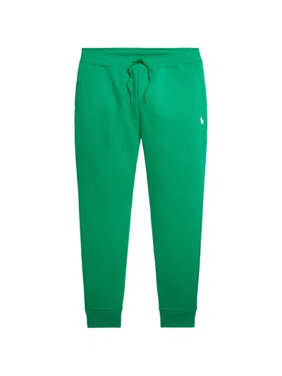 Polo Ralph Lauren Logo-embroidered Drawstring-waist Track Pants In Green