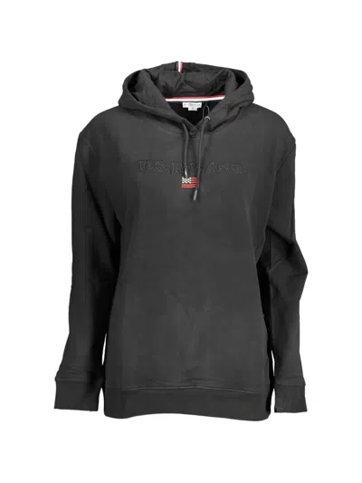 Polo Ralph Lauren Logo-embroidered Hoodie In Black