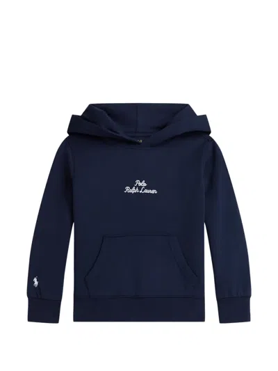 Polo Ralph Lauren Kids' Long-sleeved Sweatshirt In Blue