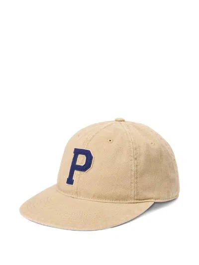 Polo Ralph Lauren Logo-embroidered Leather-strap Baseball Cap In Red
