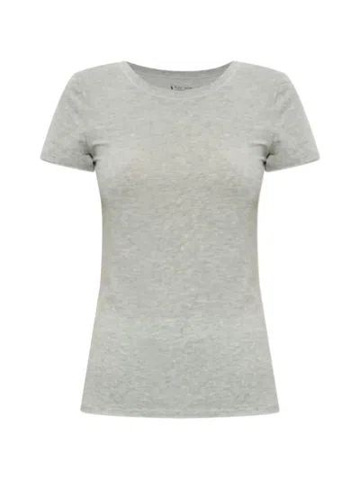 Polo Ralph Lauren Logo-embroidered Pyjama Top In Gray