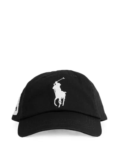 Polo Ralph Lauren Logo-embroidered Sports Cap In Black