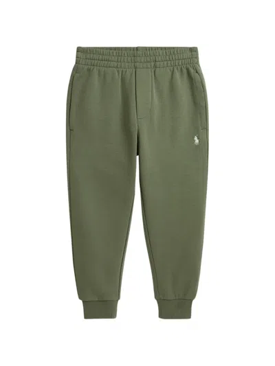 Polo Ralph Lauren Kids' Logo-embroidered Track Pants In Green