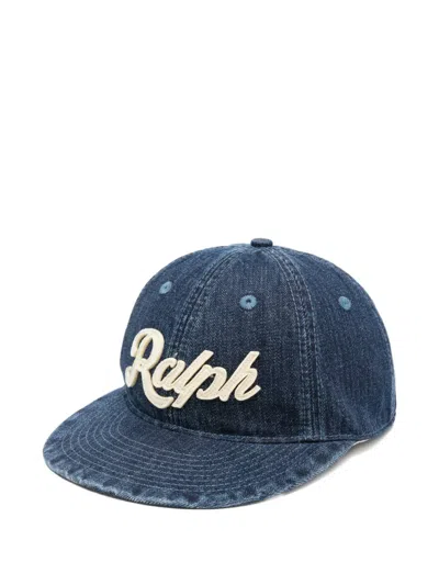 Polo Ralph Lauren Logo-patch Baseball Cap In Blue