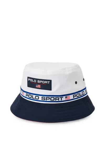 Polo Ralph Lauren Logo-patch Bucket Hat In Multi