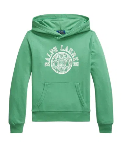 Polo Ralph Lauren Kids' Logo-print Hoodie In Green
