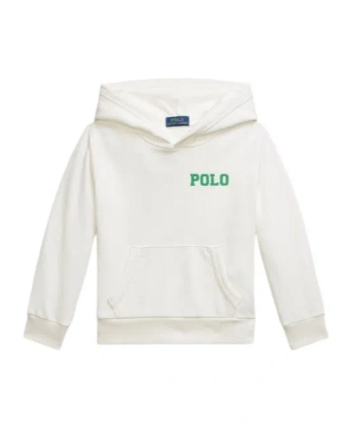 Polo Ralph Lauren Kids' Logo-print Hoodie In Neutral