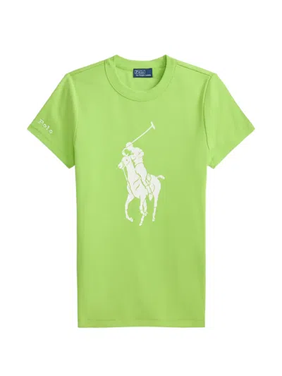Polo Ralph Lauren Logo-print T-shirt In Green