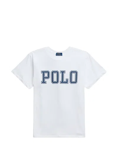 Polo Ralph Lauren Logo-print T-shirt In White