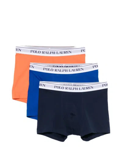 Polo Ralph Lauren Logo-waistband Boxers Set Of Three In Multi