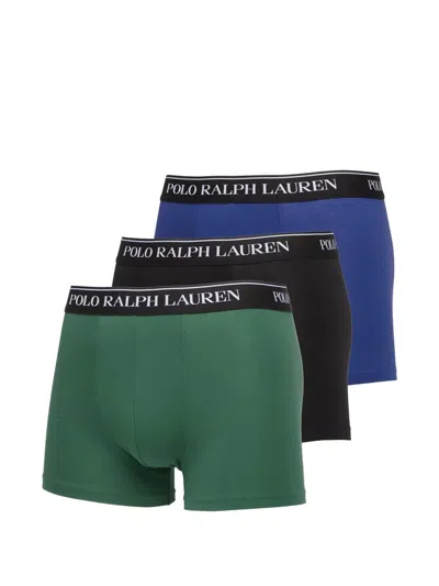 Polo Ralph Lauren Logo-waistband Boxers (set Of Three) In Multi
