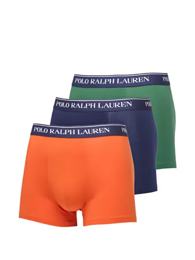 Polo Ralph Lauren Logo-waistband Boxers Set (set Of Three) In Multi