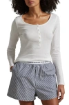 Polo Ralph Lauren Long & Lean Cotton Jersey Lounge Henley