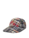 Polo Ralph Lauren Long-bill Panel Patchwork Baseball Cap In Multi