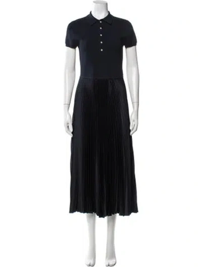 Pre-owned Polo Ralph Lauren Long Dress In Black