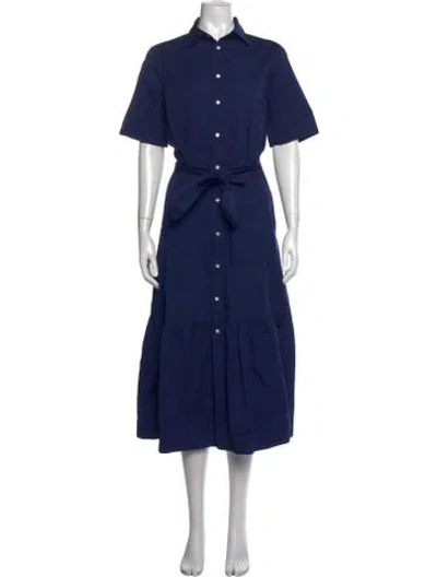 Pre-owned Polo Ralph Lauren Long Dress In Blue