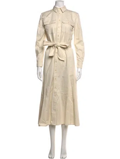 Pre-owned Polo Ralph Lauren Long Dress In Neutrals