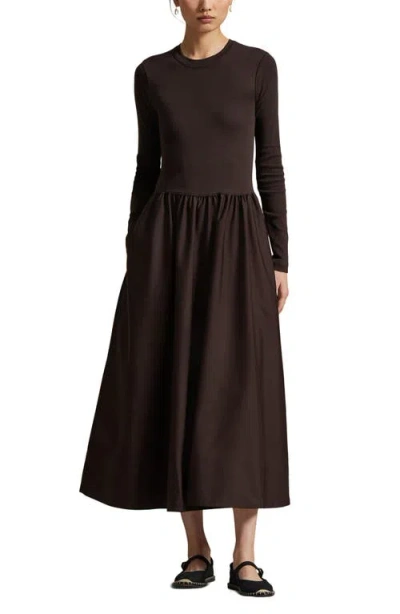 POLO RALPH LAUREN POLO RALPH LAUREN LONG SLEEVE A-LINE DRESS