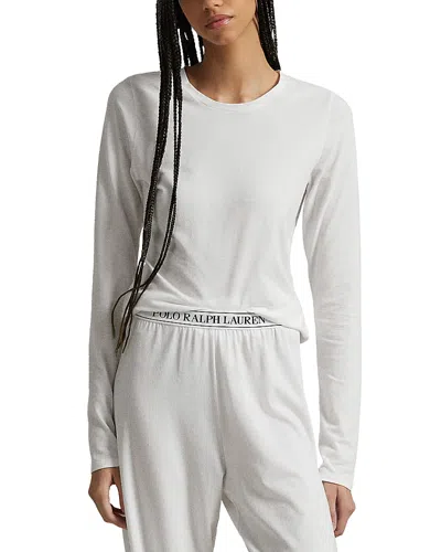 Polo Ralph Lauren Baselayer Stretch Cotton T-shirt In White