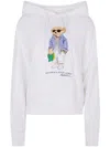 Polo Ralph Lauren Long Sleeve Bear Sweatshirt In White