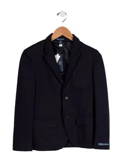 Pre-owned Polo Ralph Lauren Kids' Long Sleeve Blazer W/ Tags In Blue