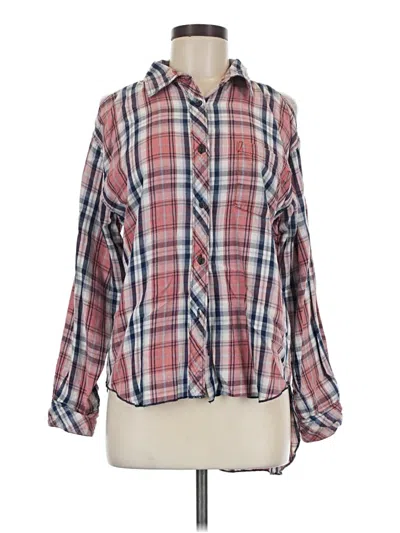 Pre-owned Polo Ralph Lauren Long Sleeve Blouse In Pink