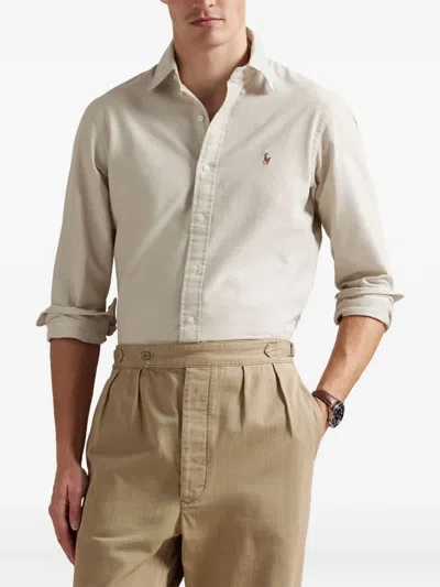 Polo Ralph Lauren Long-sleeve Button-down Shirt In Multi