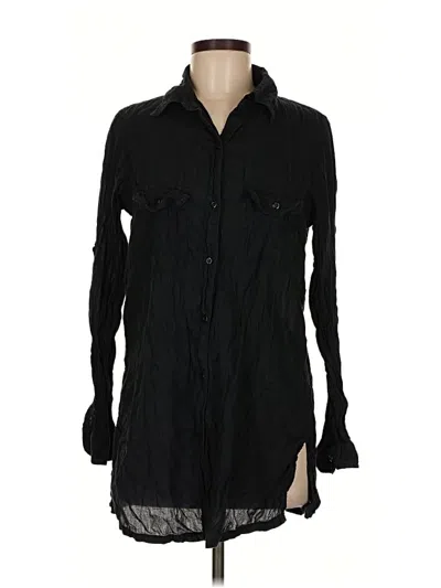 Pre-owned Polo Ralph Lauren Long Sleeve Button Down Shirt In Black