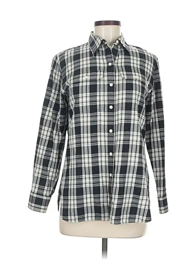 Pre-owned Polo Ralph Lauren Long Sleeve Button Down Shirt In Black
