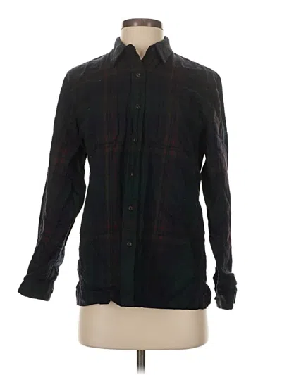 Pre-owned Polo Ralph Lauren Long Sleeve Button Down Shirt In Black