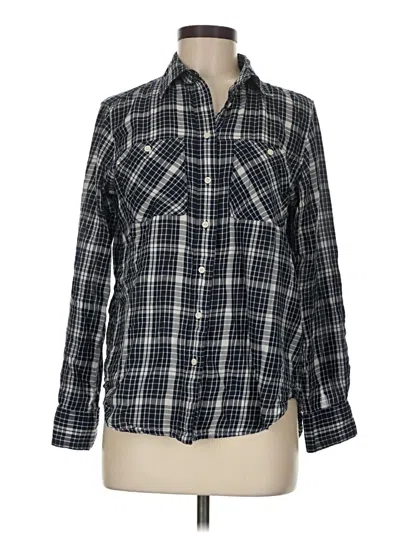 Pre-owned Polo Ralph Lauren Long Sleeve Button Down Shirt In Black