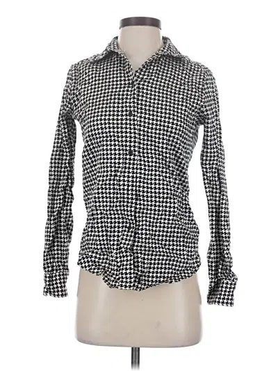 Pre-owned Polo Ralph Lauren Long Sleeve Button Down Shirt In Black