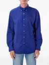 Polo Ralph Lauren Custom Fit Shirt In Blue