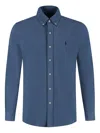 Polo Ralph Lauren Long-sleeve Button-down Shirt In Blue