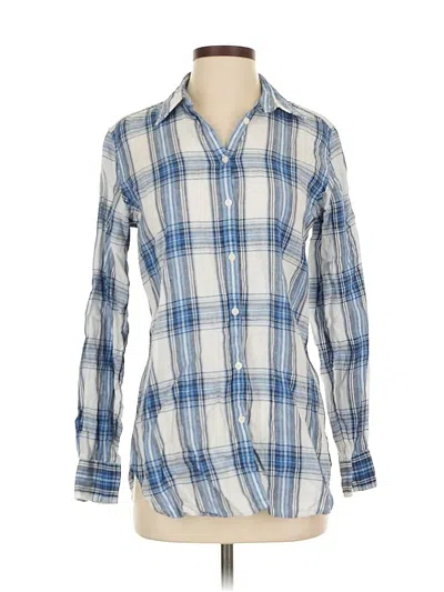 Pre-owned Polo Ralph Lauren Long Sleeve Button Down Shirt In Blue