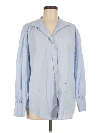 Pre-owned Polo Ralph Lauren Long Sleeve Button Down Shirt In Blue