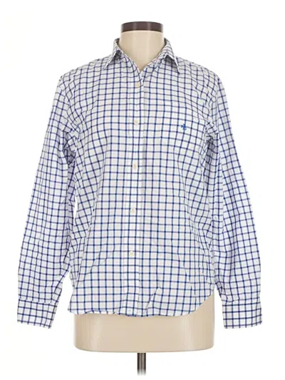 Pre-owned Polo Ralph Lauren Long Sleeve Button Down Shirt In Blue