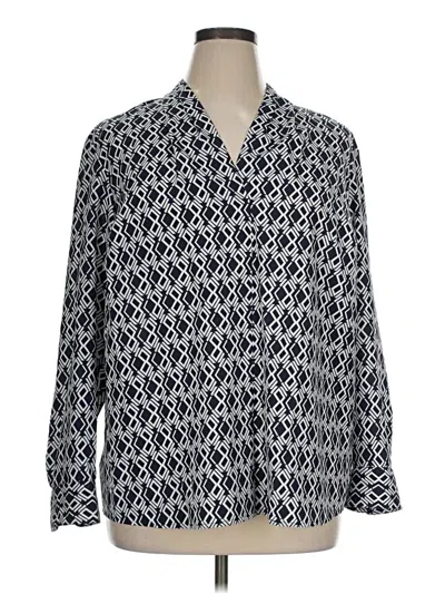Pre-owned Polo Ralph Lauren Long Sleeve Button Down Shirt In Blue