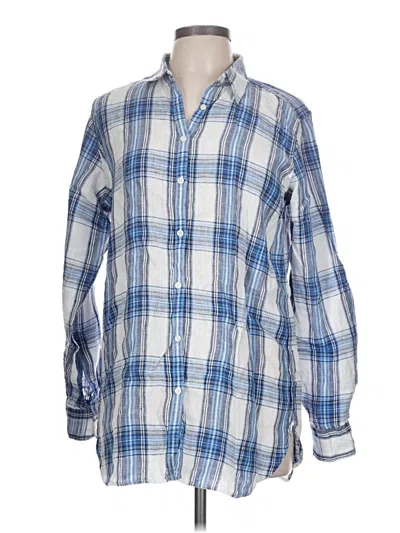 Pre-owned Polo Ralph Lauren Long Sleeve Button Down Shirt In Blue