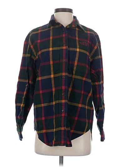 Pre-owned Polo Ralph Lauren Long Sleeve Button Down Shirt In Burgundy