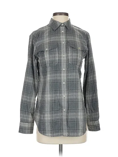 Pre-owned Polo Ralph Lauren Long Sleeve Button Down Shirt In Gray